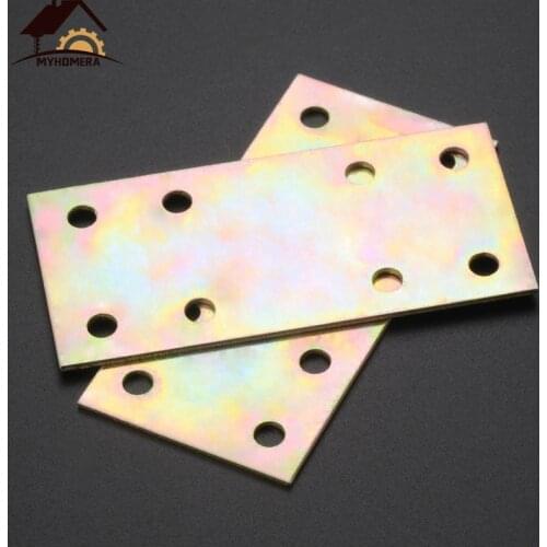 Myhomera 2X Brackets Joint Fastener Fixed Connector Corner Bracket Code Multifunctional DIY Hardware for Shelf Chair Board Table