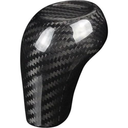 Carbon Fiber Interior Gear Head Shift Knob Cover Trim Stickers for Chevrolet Camaro 2016 2017 2018 2019