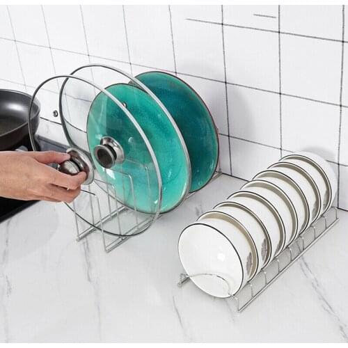 Stainless Steel Dish Bowl Rack Metal Drying Shelf Utensil Cutlery Plate Cup Drainer Storage Holder Kitchen Organizer