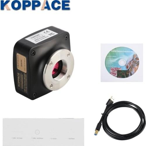KOPPACE 6.3 Million Pixels USB3.0 Provide Image Measurement Software Support Image And Video Industrial Microscope Camera