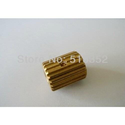 OD13mmx ID5mmx H16mm Motor Gear in Brass with 21 Teeth for Baoma EDM Drilling Machine Parts