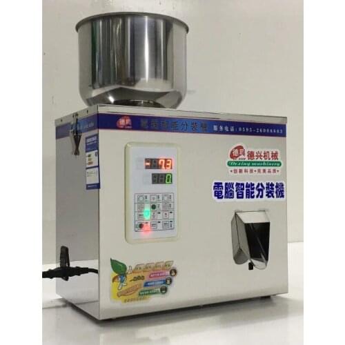 1-100g Food automatic weighing Improved version racking machine powder medicinal filling machine Double vibrator high-quality