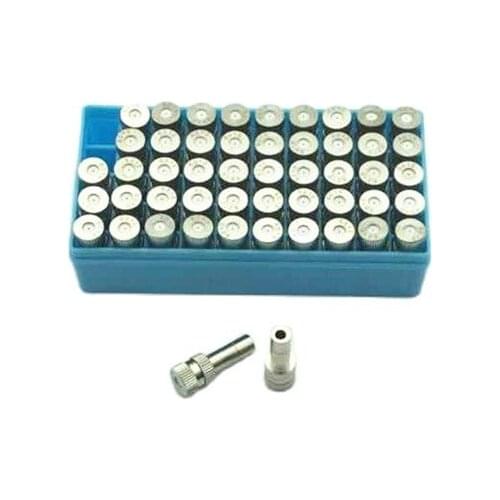 50 Pieces/Lot) 6mm Low Pressure 0.1-0.5mm Stainless Steel Fog Misting Nozzles Connectors Garden Water Irrigation Sprinkler