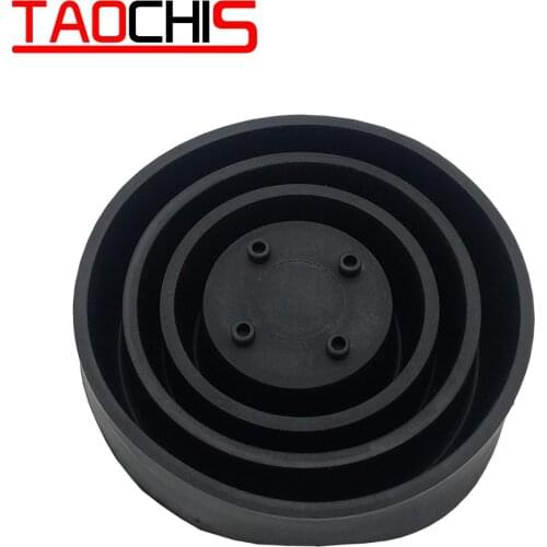 TAOCHIS 2pcs Car Headlight Universal multifunctional Rubber Boots Waterproof Cover Dust Cap Sealing Head Lamp LED 40mm-100mm