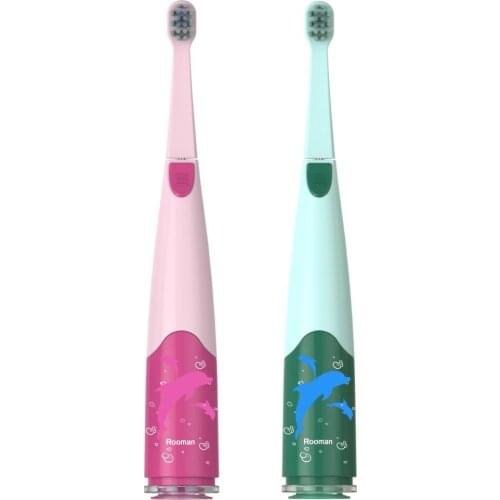 Rooman C1 Electric Toothbrush Rechargeable Oscillating Brush with Replacement Head 3 Modes