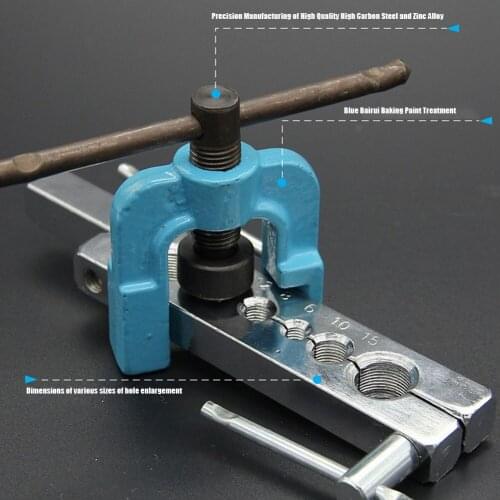 Flaring Tool Eccentric Cone Type Kit for Refrigerator Air Conditioner Repairing JA55