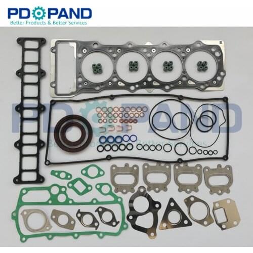 4M41 4M41T 4M41-T Full Engine Rebuilding gasket set ME993317 ME883862 For Mitsubishi PAJERO III Wagon/MONTERO SPORT 3200cc 3.2TD
