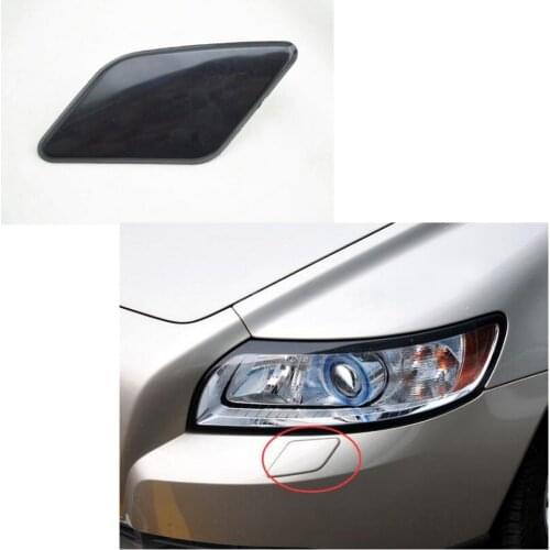 Left or right 1pcs Black plastic 100% new For V/olvo S40 V50 2005-2007 Car styling front bumper headlight washer cover