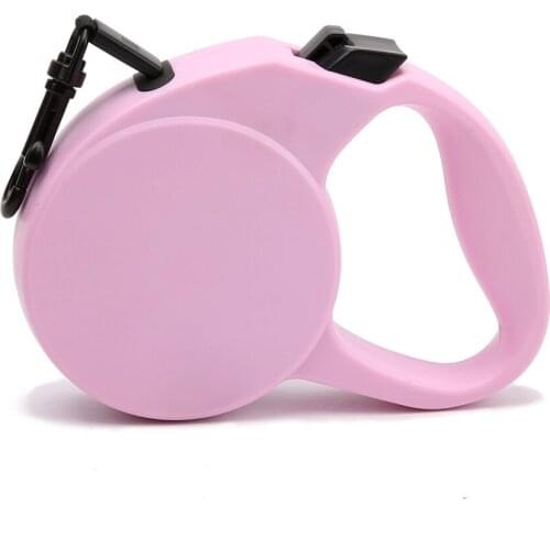 Nylon dog leashes, with self-retracting nylon dog straps, extend the dog walking and running line, suitable for small and medium