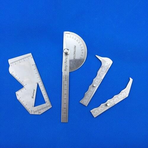 Nasal measuring scale ruler Nasal caliper carved plate asal plastic surgery stainless steel measure tools