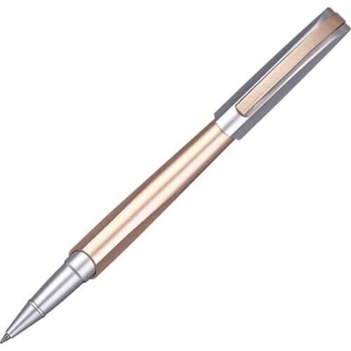 Picasso 960 Golden Beauty Of Riemann Cutting Process Aluminum Roller Ball Pen Writing Gift Pens For Men / Women Stationery