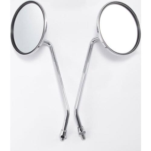 10mm 8mm Universal motorcycle rearview mirror motorcycle mirrors chrome For Honda HORNET 250 600 900 Honda Big Sheep FJS400