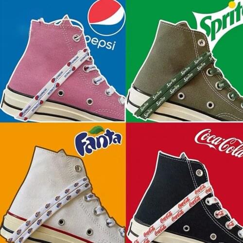 1Pair 4Colors Flats Shoelaces Classic Shoe Laces Off Sneaker White Sports Men Women Children Shoelace Casual Shoe Strings