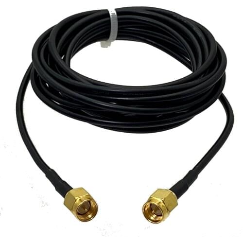 1Pcs RG174 SMA Male Plug to SMA Male Plug Connector RF Jumper pigtail Cable 4inch~10M