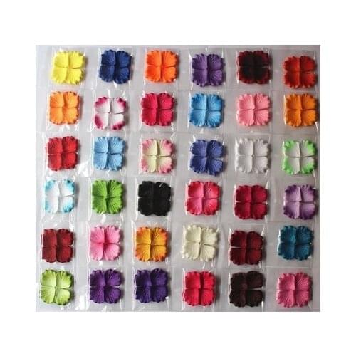 300 pcs/lot) 2015 Cloth artificial rose petals flowers wedding flower petals pink rose flowers