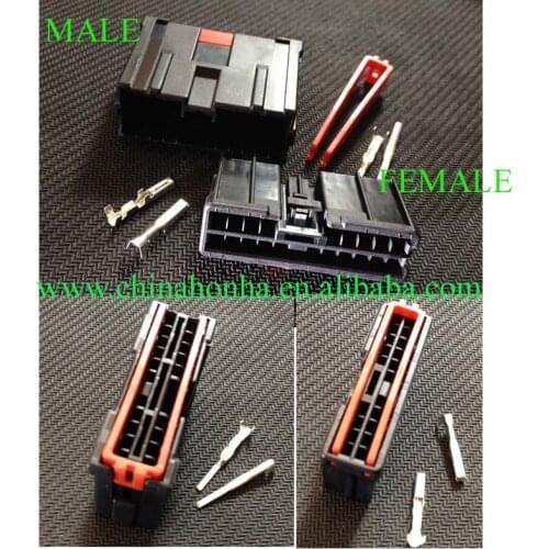 5 pcs 20-Pin car connector Male Female Auto Wire Harness Connector Plug Housing DJ7201Y-2-11/21 With terminal