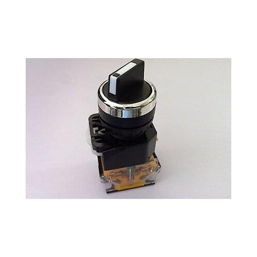 5PCS 3 Position 2NO Maintained Select Selector Switch Rotary Switch LA38-20X3
