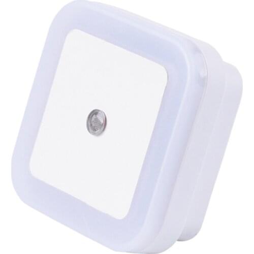 6 Pcs LED Home Night Light US EU Standard Living Room Toilet Bedroom Corridor Study Exhibition Hall Smart Night Lamp