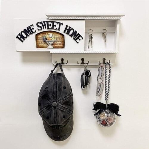 White inlet for wall decorative storage box for housing the cartridge wall key frame, key frame message frame wall