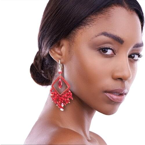 Bohemian style classic exaggerated retro Earrings simple fashion versatile womens Earrings manufacturers wholesale