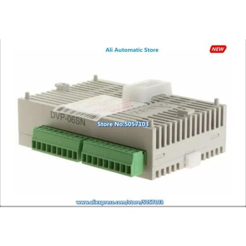 DVP06SN11R 6-Point Expansion Machine 6-Point Independent COM Output Relay 250VAC 24VDC 6A New