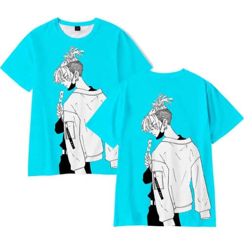 Tokyo Revengers Boys and girls short sleeved T-shirt fashion 3D design street wear Cosplay