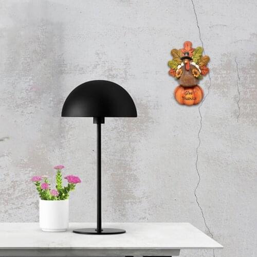 Creative Simulation Pumpkin Turkey Decoration Acrylic Restaurant Ornament Desktop Balcony Garden Holiday Thanksgiving