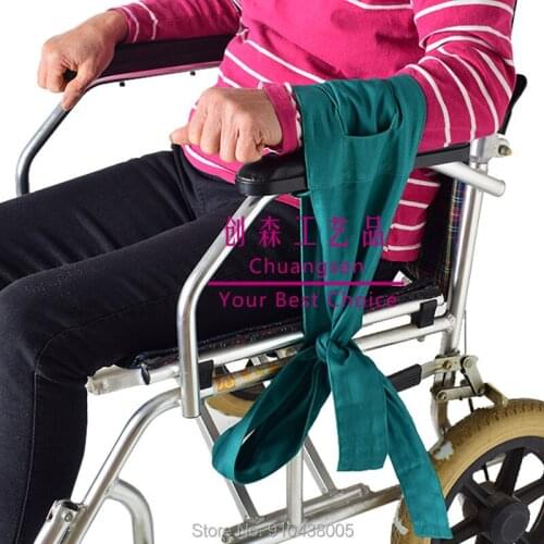 Medical care belt,nursing care constraint for bedridden patients,limb restraint strap wrist ankle straps fixing band elderly aid