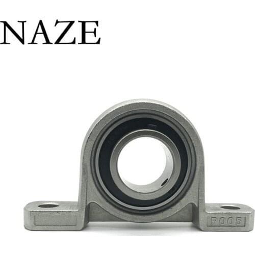 NAZE 2pcs KP001 12mm Miniature Zinc Alloy Insert Linear Bearing Shaft Support CNC Part Vertical Seat of Mechanical Shaft