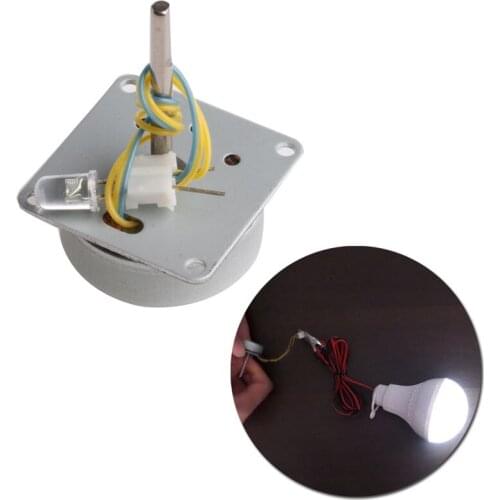 Mini Micro 3-phase AC power Wind Turbines Hand Alternator Generator 3V-24v Model