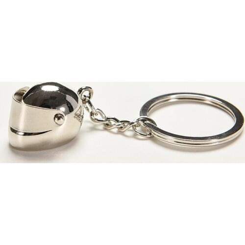 Fashion Creative Motorcycle Bicycle Casque Keyring Keyfob Key Holder Key Chain Ring High grade New 3D Helmet Keychain