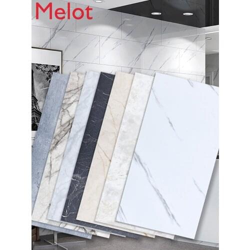 Marble self-adhesive wall decorative board modified tile sticker bathroom waterproof cement floor paste kitchen oilproof