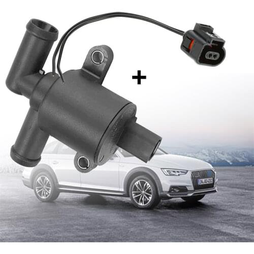 1J0973702 with line new cooling solenoid valve For AUDI A4 A5 A6 C7 A7 A8 Q5 VW Golf 7 Passat B8 4H0121671D 4H0121671B