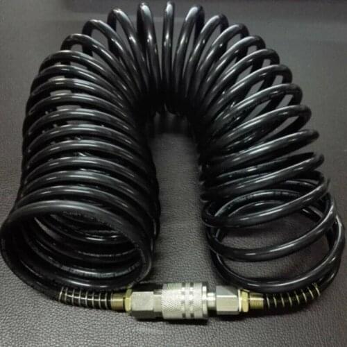 PE Durable Pneumatic Adapter Quick Coupler Inflating Coil Air Hose Compressor Tools Accessories Wholesale