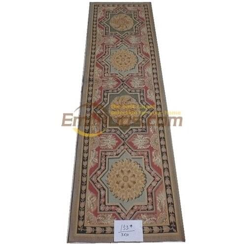 Rugs for bedroom handmade woolen carpets 91CMX305CM (3 'X10) 153 3x10 gc125aub yg15