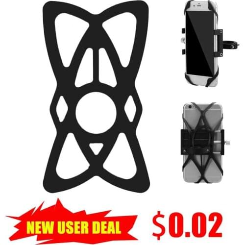 Silicone Security Bands Replacement Straps for Bike Phone Mount MTB Bicycle Handlebar Mobile Phone Holder Support