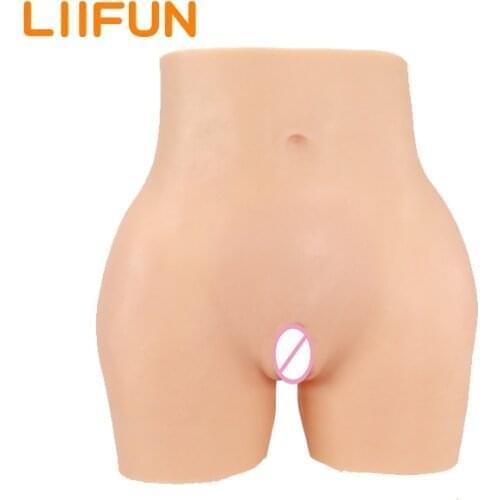 Silicone Vagina Shemale Crossdresser Pants Transgender Sex Fake Underwear Women Girls Party Clothing Blsexual Cosplay Costume