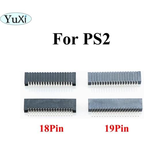 YuXi For Playstation 2 for PS2 Flexible Ribbon Cable Conductive Film Socket Connector 18pin 19pin Block