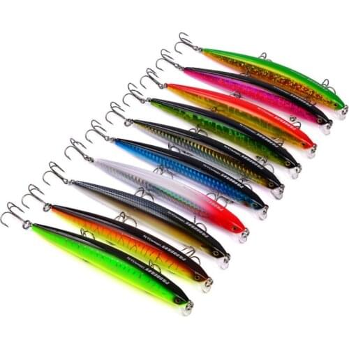 1pc Laser Mino Fish Bait Bassbait Fishing Bait Minnow Fishing Lure 6# Fishing Accessories 10 colors