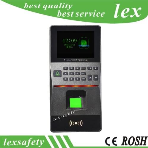 2.8 "TFT Color Screen Time Attendance Fingerprint Terminal Machine For Fingerprint Access Control And Time Attendance System