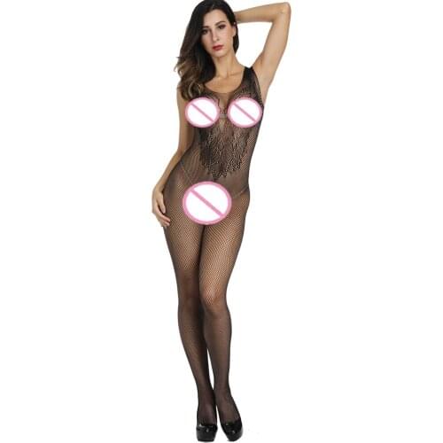 2019 Erotic Sexy Lingerie Hot Crotchless Bodystocking Bodysuits Sexy Body Costumes Open Crotch Babydolls Erotic Underwear