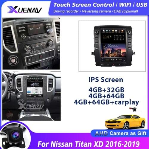 Car GPS navigation Stereo player For Nissan Titan XD Radio autoradio 2016 2017 2018 2019 for Nissan Car multimedia player
