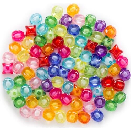 Random Mixed Acrylic Watermelon Shaped Smooth Findings Jewelry Making Women Children DIY Bracelet Necklace Spacer Beads 13-20mm