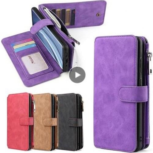 Wallet PU Leather phone case for Samsung Galaxy S7 S8 S9 S10 S21 M21 M31S A10 A12 A20 A30 A30S A31 A32 A41 A42 A50 A52 A70 A72