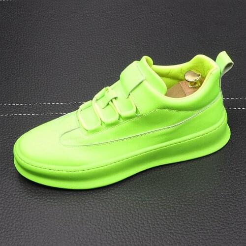 CuddlyIIPanda Men Fashion Casual Shoes Spring Autumn Luxury Designer Youth Trending Leisure Sneakers Male Thick Bottom Loafers