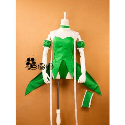 Hot Anime Tokyo Mew Mew Midorikawa Retasu Cosplay Costumes Sexy Green Dress Female Role Play Prop Clothing Custom-Make Any Size