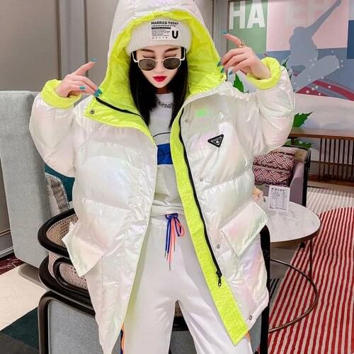 LSHITT Women's White Jackets