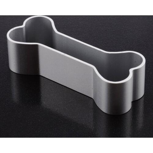 Mayitr 3D Dog Bone Shape Cookie Mold Stainless steel Fondant Mold Cutter Tool Cookie Stamps Baking Kitchen Tools 6.5x2.5cm