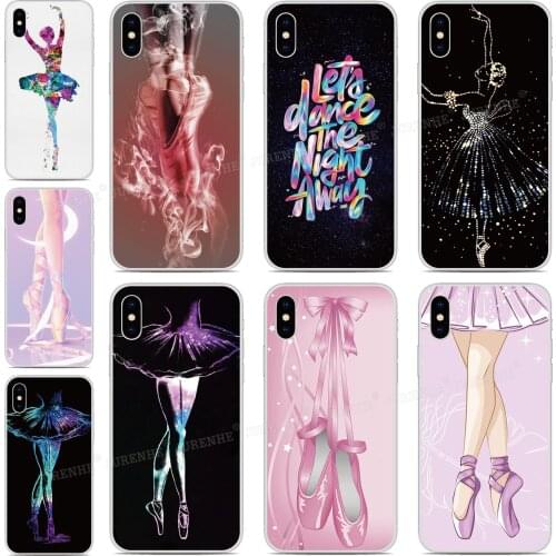 Soft TPU Musica Ballet Dance Phone Case For Doogee X90 N20 Y9 Plus N10 Y7 Y8 Y8C X70 X60 X60L X50 X50L X30 X55 Silicone Cover