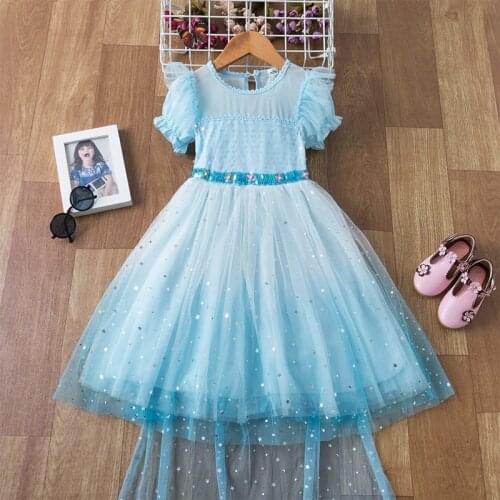 Girls Party Dress Up Princess Costume Kids Halloween Cosplay Costume Baby Girl Princess Dress Christmas Dress